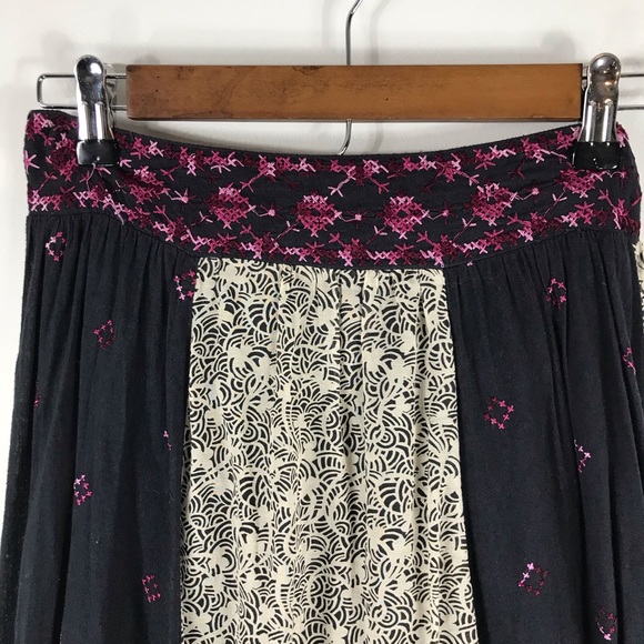 Free People Heirloom Sushi Voile Maxi Skirt Sz. S - Picture 5 of 8